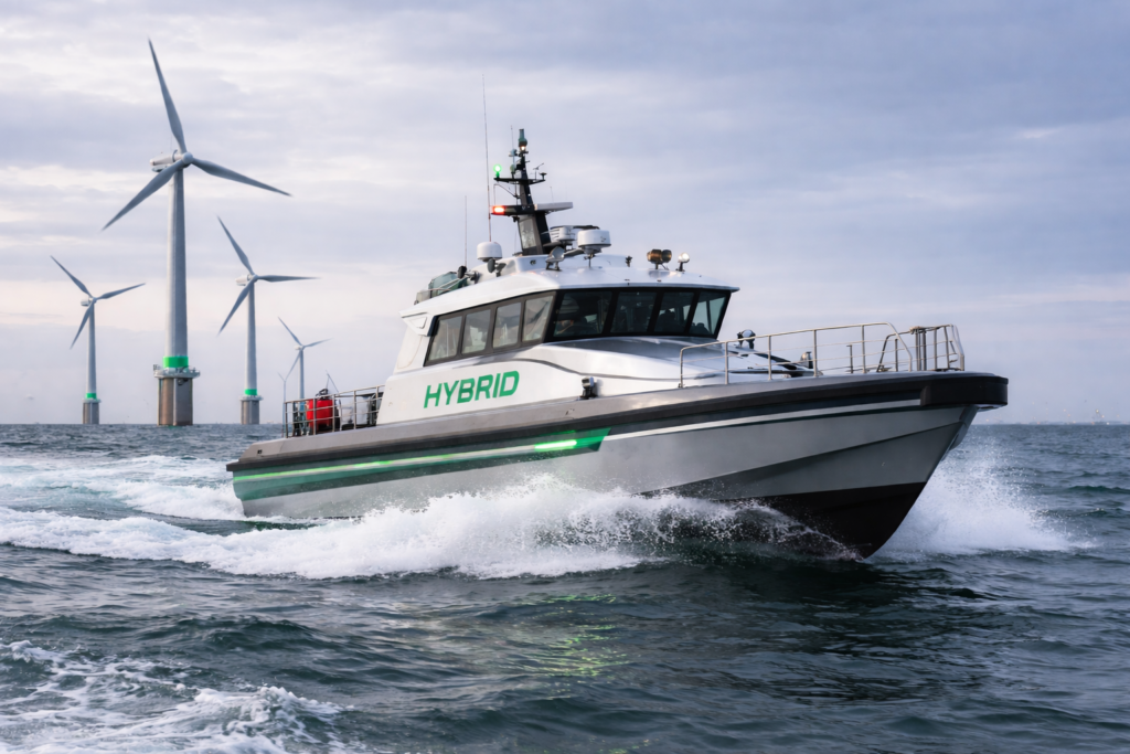 The Rise of Hybrid Crew Boats in Offshore Renewables featured image